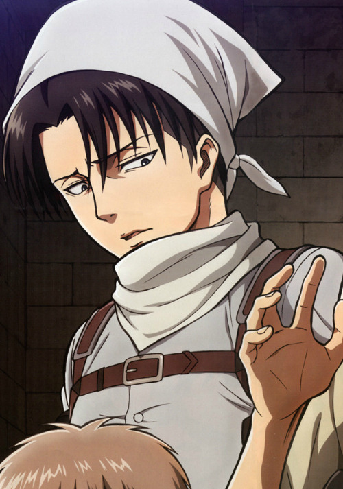 gaytypetitan:shizuku-takahashi:Levi-heichou! xDHumanity’s Most Pissed Looking Soldier