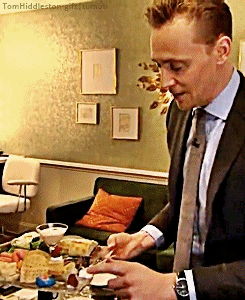 tomhiddleston-gifs:     Bonus: He most certainly did indeed 