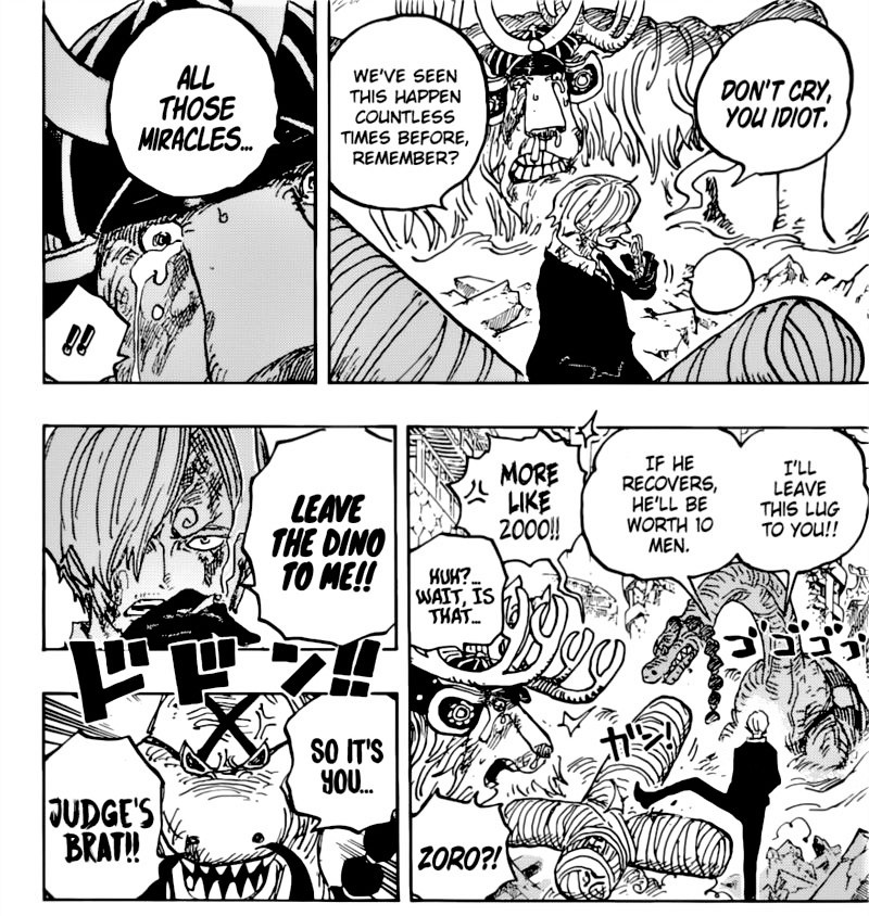 Withered Wonderland Spoiler One Piece 1015 Aka Sanji Best Boy