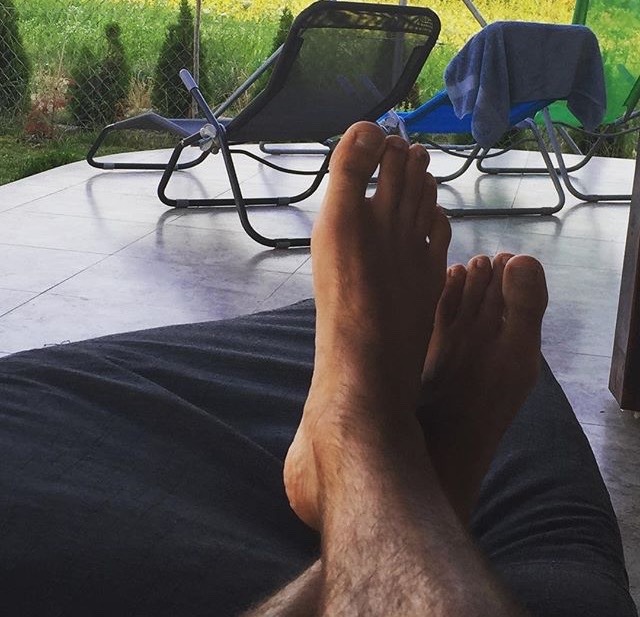 Bound guys feet