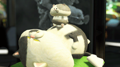 splatoonus:  We’ve just received an image of a small cat-like creature on top of