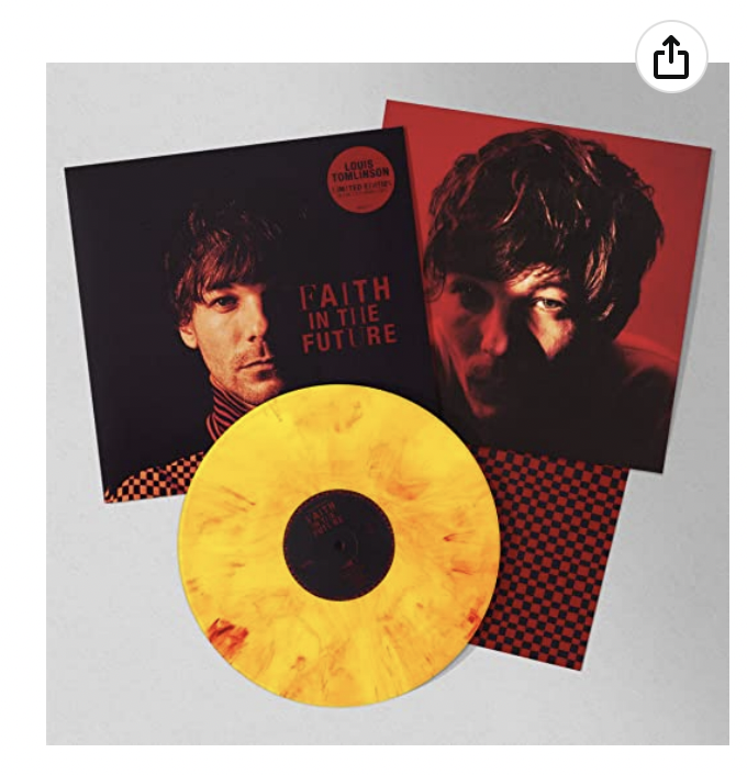 LOUIS TOMLINSON — Vinyl options for Faith in the Future - 31/8