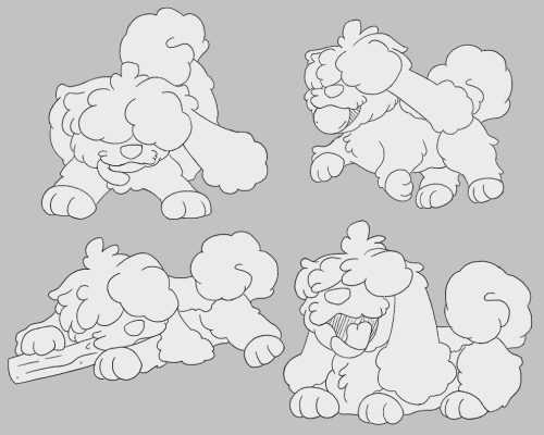 Drew some poses of Munchy for my portfolio last month and forgot to post em