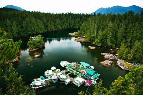 ultrafacts:  Powered by solar panels and sustained by a half-acre plot of farmland,