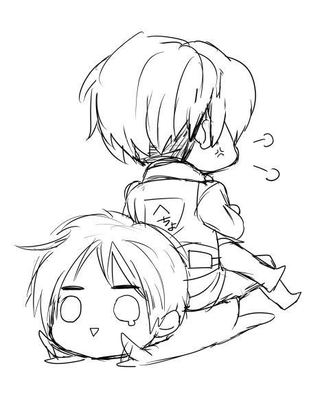 shingeki-no-fujoshi:  エレリログ         
