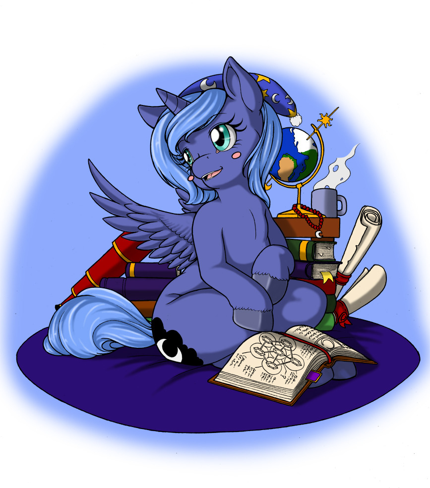 mlpfim-fanart:  Widdle Woona by Longinius-II  &lt;3