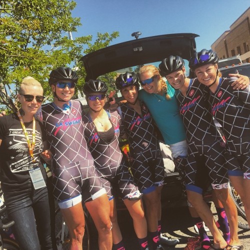 dfitzger: by @womenracebikes: The stoke level was SO high for this @la_sweat crew at @thetourofutah 