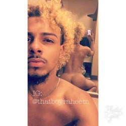 thatboyyraheem:  Cutie with a booty 😛🍑 IG: thatboyraheem