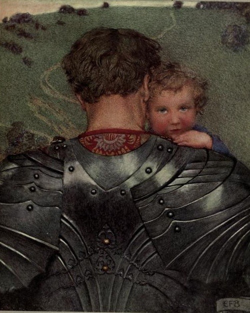 solar-aestheticss:The Book of old English songs and ballads ,illustration by Eleanor Fortescue-Brick