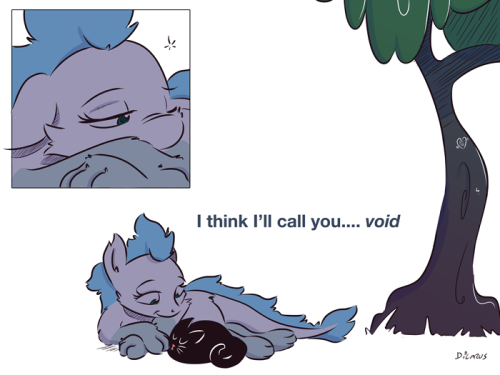 ask-patch:  FINALE TIME! Sorry it took so long, but here you have the glistening finale to our little arc. Brought to you by Vulp and Dilarus. Patch finally caught the Exception… [Part 1|Part 2|Part 3|Part 4]   D’aww <3