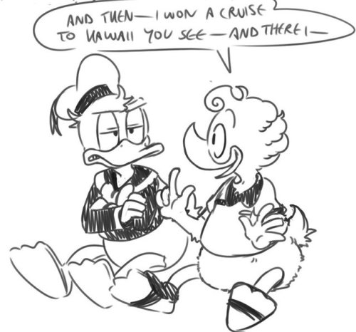 mitty7chi:duck family (and donald’s boyfriends)