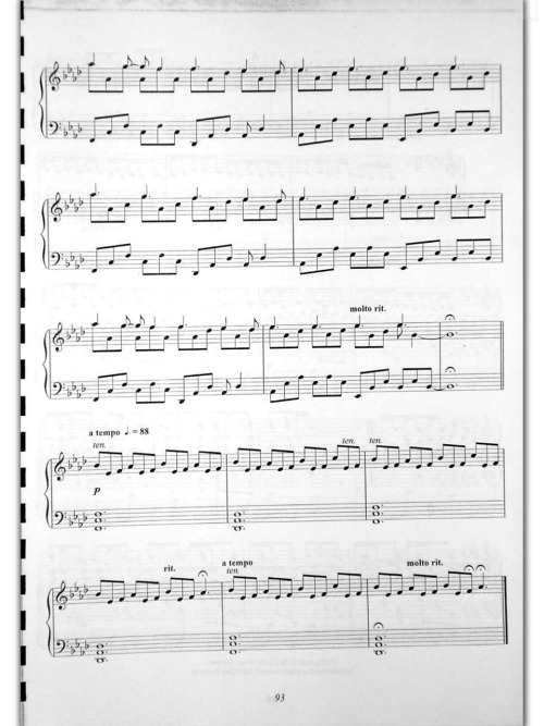 welovepianoforever:Nuvole Bianche - Ludovico Bianche (Piano Sheet)