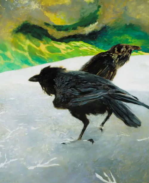 Jamie Wyeth - Saltwater Ice (1997)