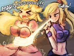 tehlumineko:  [30minutechallenge] Super Smash Bros 4 - Gotcha! events - stream - deviantart ——————————————— If you like what I draw, and would like to support me.. please consider my patreon, or streamtip!  I love samus~