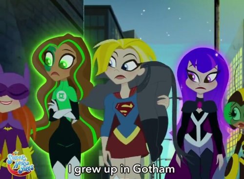 annotated-dc:DC Super Hero Girls episode Soul Sisters continuing to underline how much Gotham sucks.
