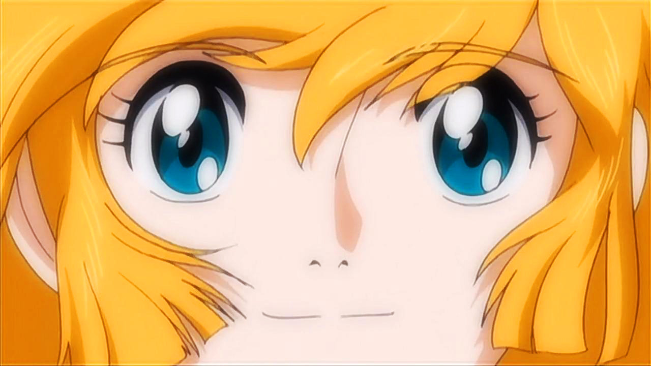 fireyfobbitmedicine: I always love when a Cutie Honey series gives Honey different eye shapes for each of her forms Like 