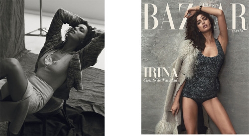 Harper’s Bazaar Spain | Norman Jean Roy | Anya Ziourova | Irina Shayk | December 2015