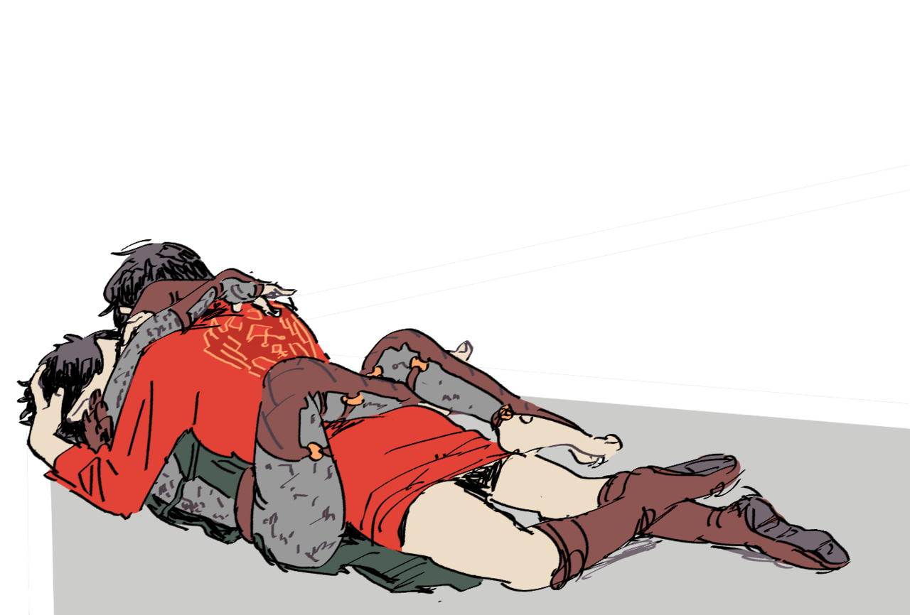 pkaykim:welcome to femslash february days 1-3, da2 edition