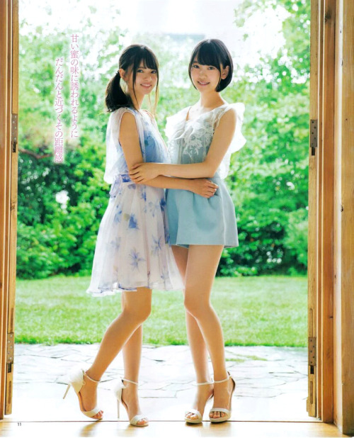 yic17:    Saito Asuka, Ikuta Erika, Hori Miona (Nogizaka46) | BOMB 2016.08 Issue - Part 1 of 2