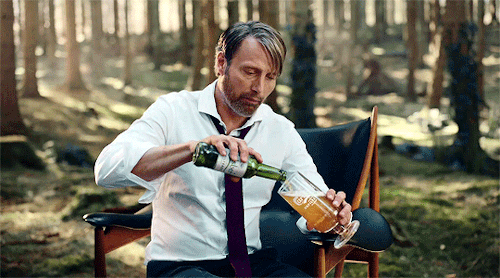 hugh-dancy:Mads Mikkelsen in Carlsberg Unfiltered