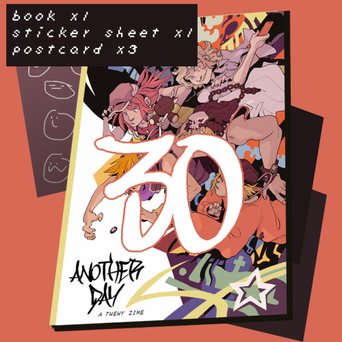 anotherdayzine:PURCHASE HERE!ANOTHER DAY, a zine dedicated to The World Ends With you, is now availa