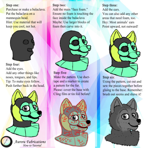 Porn Pics fursuit-tutorials:Head Tutorial by Aurora-Fabrications