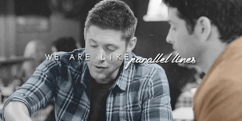 winchestears:Supernatural Hiatus Creations | week nine↳ ships ≫ destiel (x)