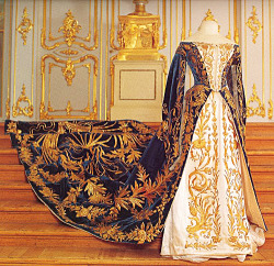 Historyofromanovs:  Court Dress Of Grand Duchess Xenia Alexandrovna Of Russia, 1875-1960,