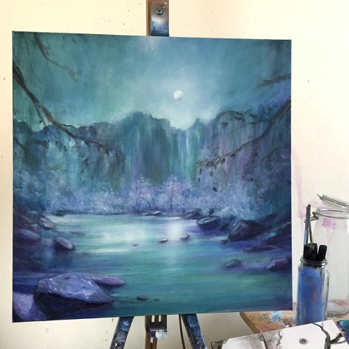 sosuperawesome:Jennifer Taylor on Instagram / Etsy more people i wish i could paint like for a thous