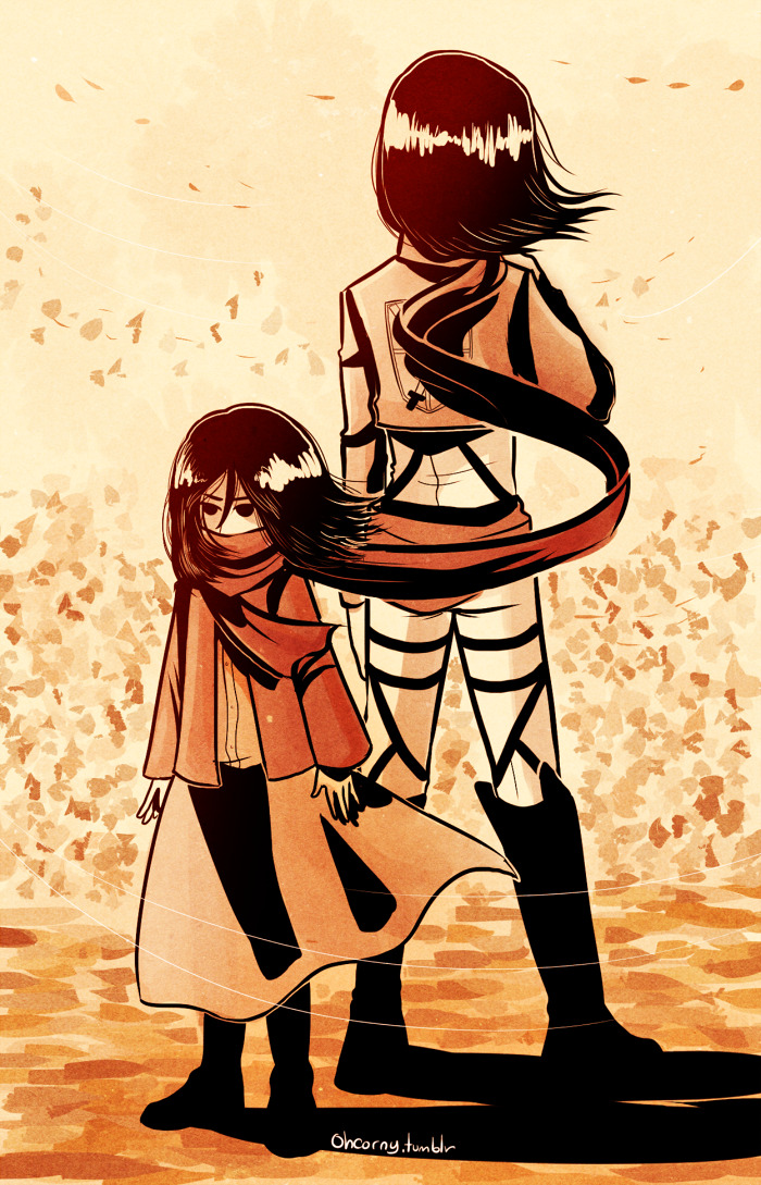 ohcorny:  mikasa, warrior queen of my heart 