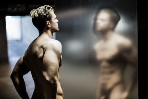 “FOILED” (reflection and fog) a study on the american hero.  perception is everything. model : steven edward dehler photographed by Landis Smithers