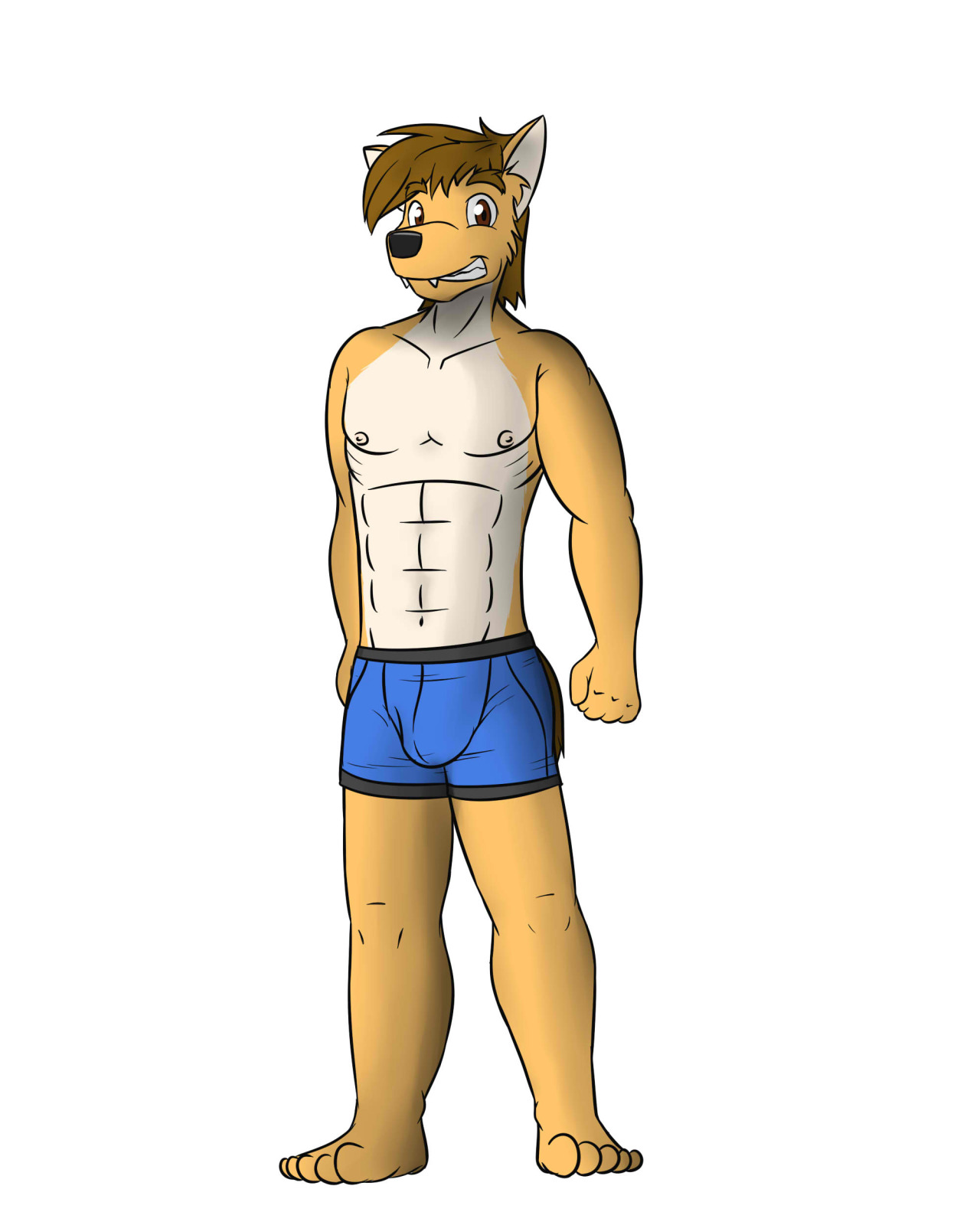 Full body references of the Texnatsu guys. I tried out a new shading technique. 