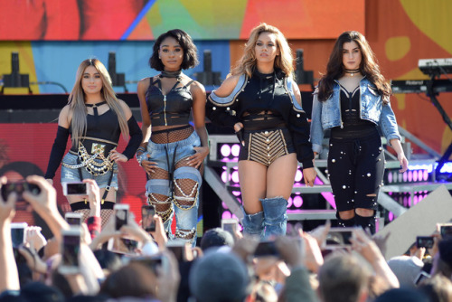 Fifth Harmony perform on Good Morning America&rsquo;s Summer Concert Series in Central Park on J