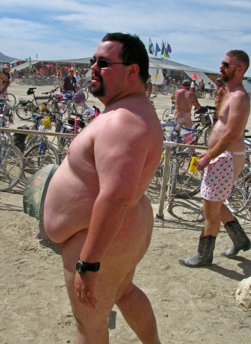 men-in-full-4me: World Naked Bike Ride at Burning Man (1030) from Burning Man 2009 by ronslog on Fli