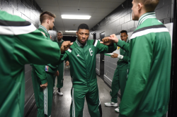 nba: Marcus Smart / Boston Celtics v. Orlando Magic, March 13, 2015 at TD Garden, Boston, Massachusetts.  (Photo by Brian Babineau/NBAE via Getty Images)  