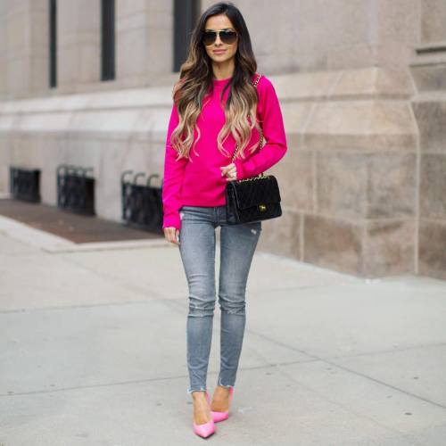 fashion, pink, street style, ootd, fashion blogger, pumps from HeelsFetishism