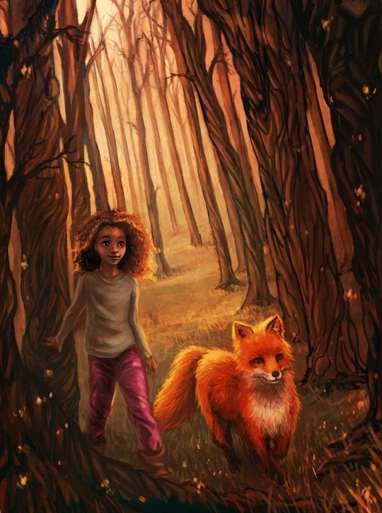fyblackwomenart:  “Magical Forest” by Christy Tortland 