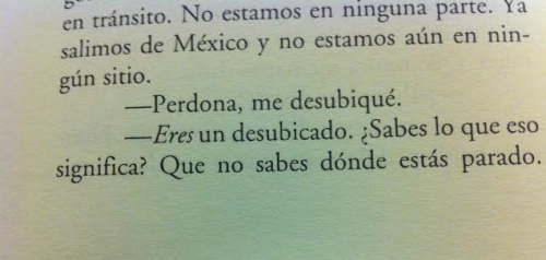 Llévame muy lejos.