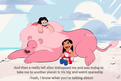 afoxinwonderland:After seeing a post that said that Lilo is to dads as Steven Universe is to moms, I