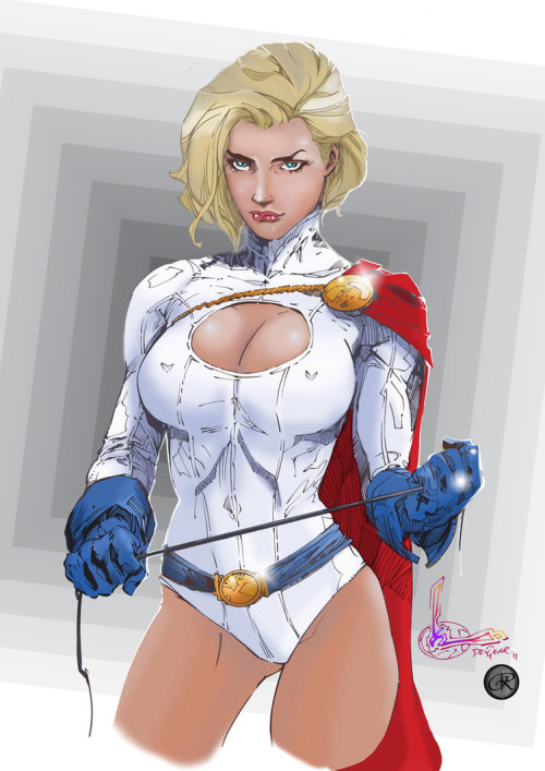 Oh power girl