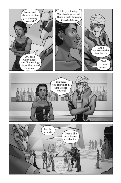 lady-halibuts-convos:ii-then: Dragon Age comicsHalla | The Artifact | Cultural DivideMass Effect Com