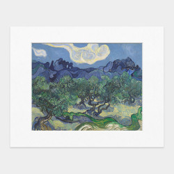 visualmedium:  &ldquo;The Olive Trees&rdquo; by Vincent van Gogh (print)  