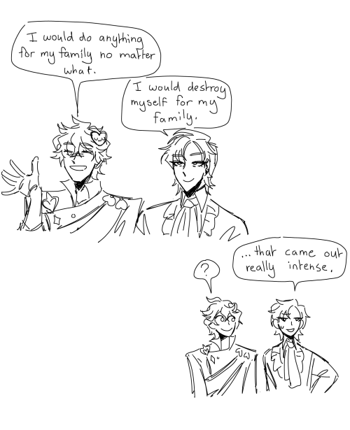 This Is Actually More Of This Thing I Made Bc It Was Actually Genshin Amnesia World Travel Au All Along