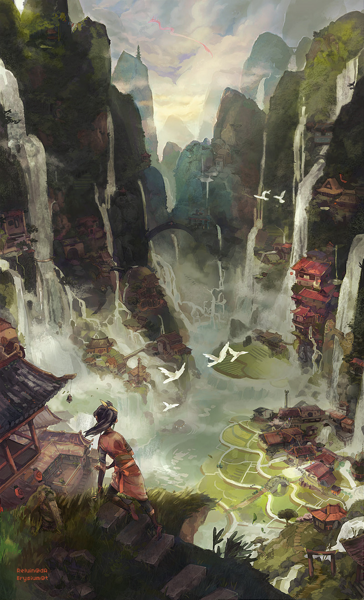 lohrien:  Illustrations by Reluin