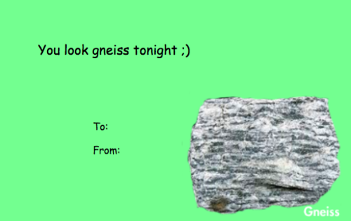 dieorite: Happy geology valentines day :) part 1