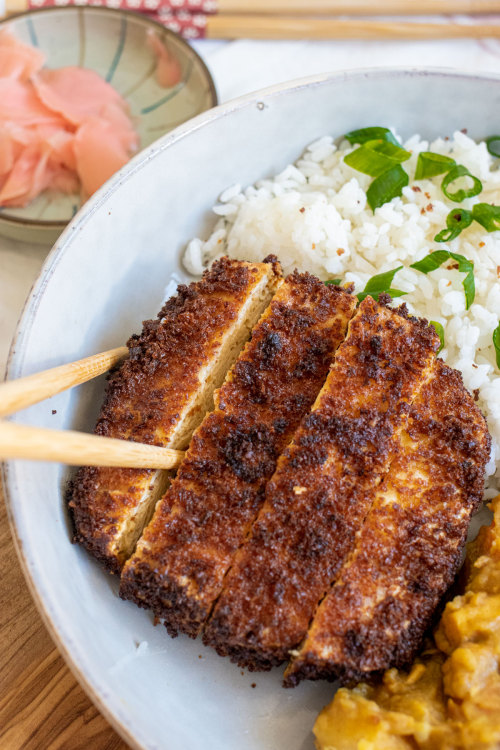 Tofu Katsu with Curry 