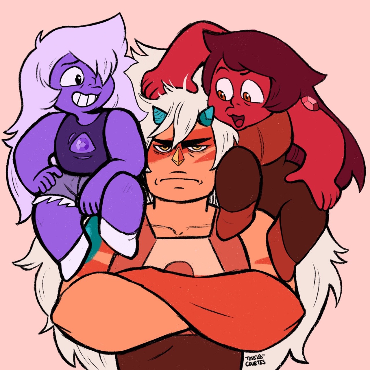 tesscourtes:  Here’s my very predictable contribution of new episode art. Jasper