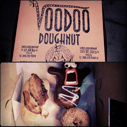 intoxikatex:  Oh yeah I went to voodoo doughnuts yesterday¡ #VoodooDoughnuts #denver #col