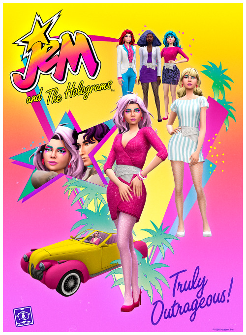 bustedpixels:JEM AND THE HOLOGRAMS