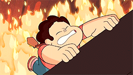 stevenuniverseparallels:  Garnet always catches Steven when he falls.
